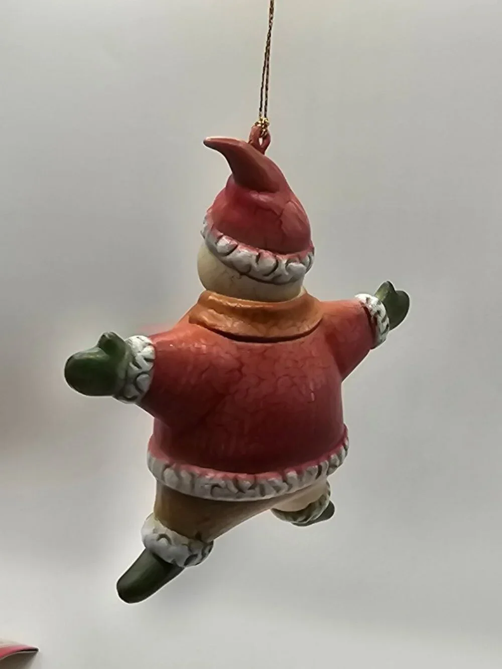 Goodard Ornament‎ Pastel Santa Snowman Christmas Star 5.5